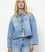 Talisa denim cape shirt