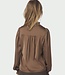 Delsie Drapy Sateen Blouse