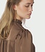 Delsie Drapy Sateen Blouse