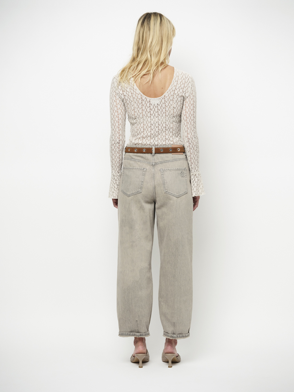 Brave barrel leg jeans