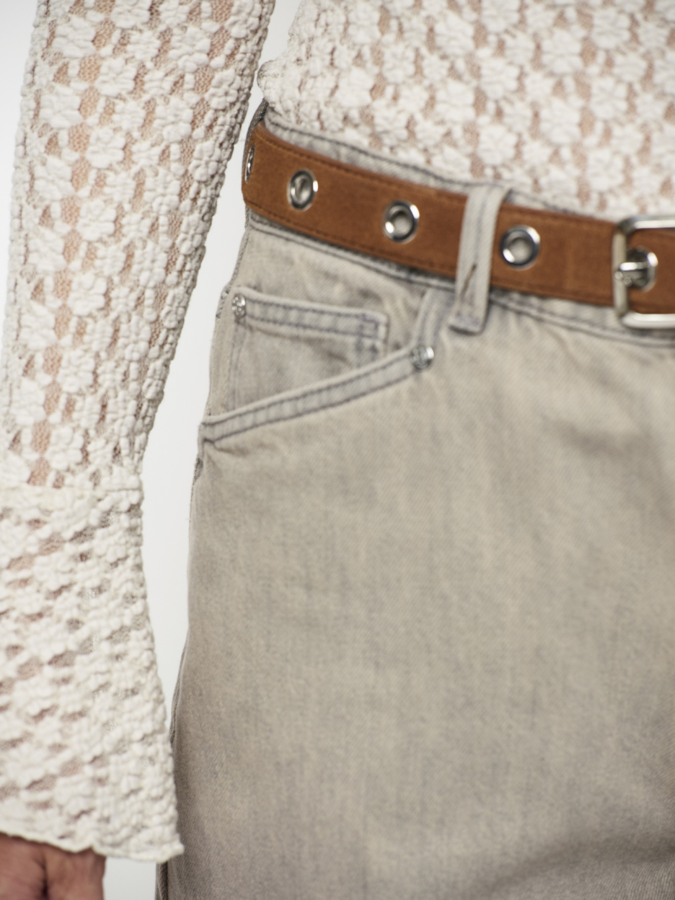 Brave barrel leg jeans