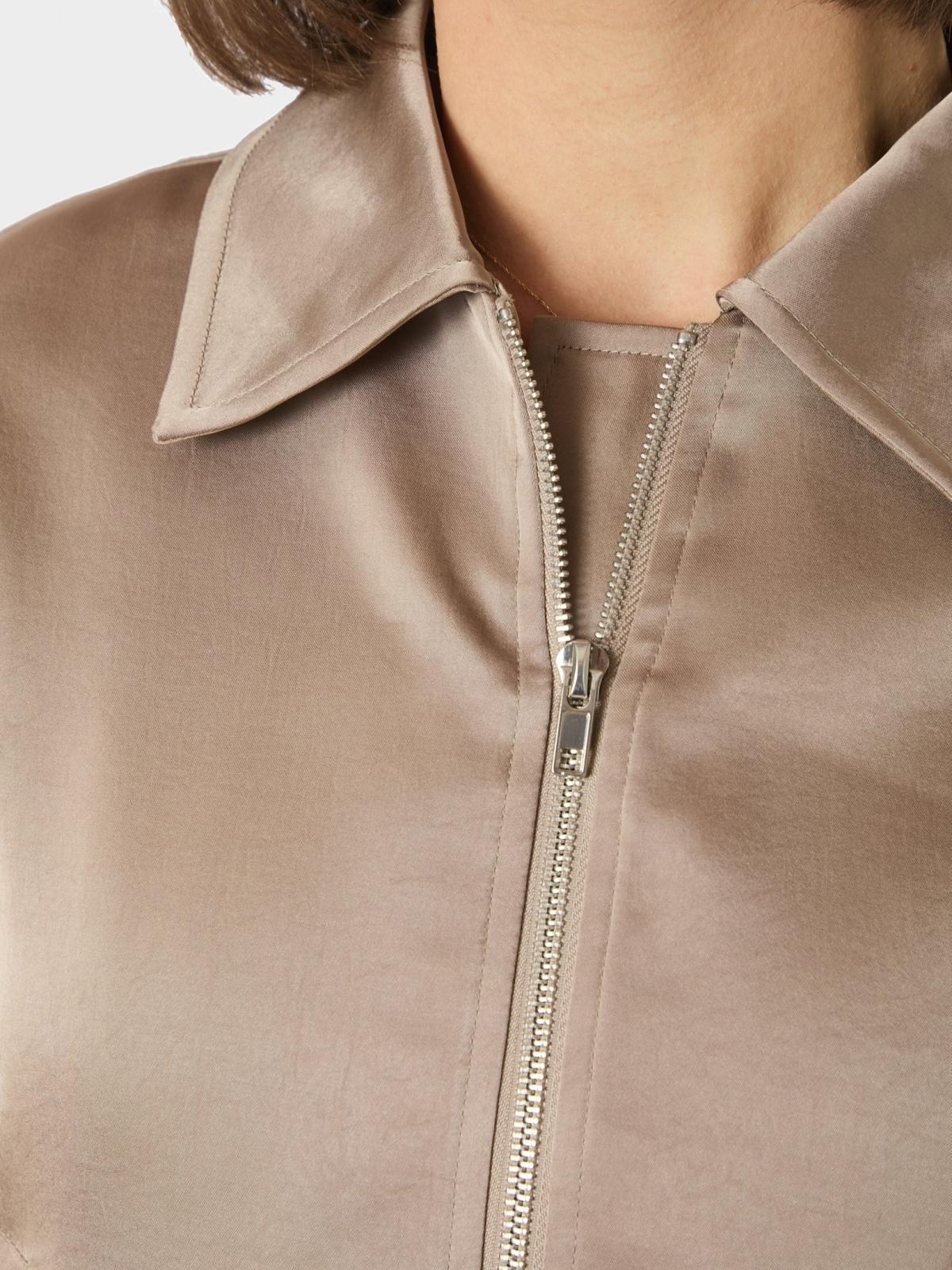 Denielle Heavy Sateen Jacket