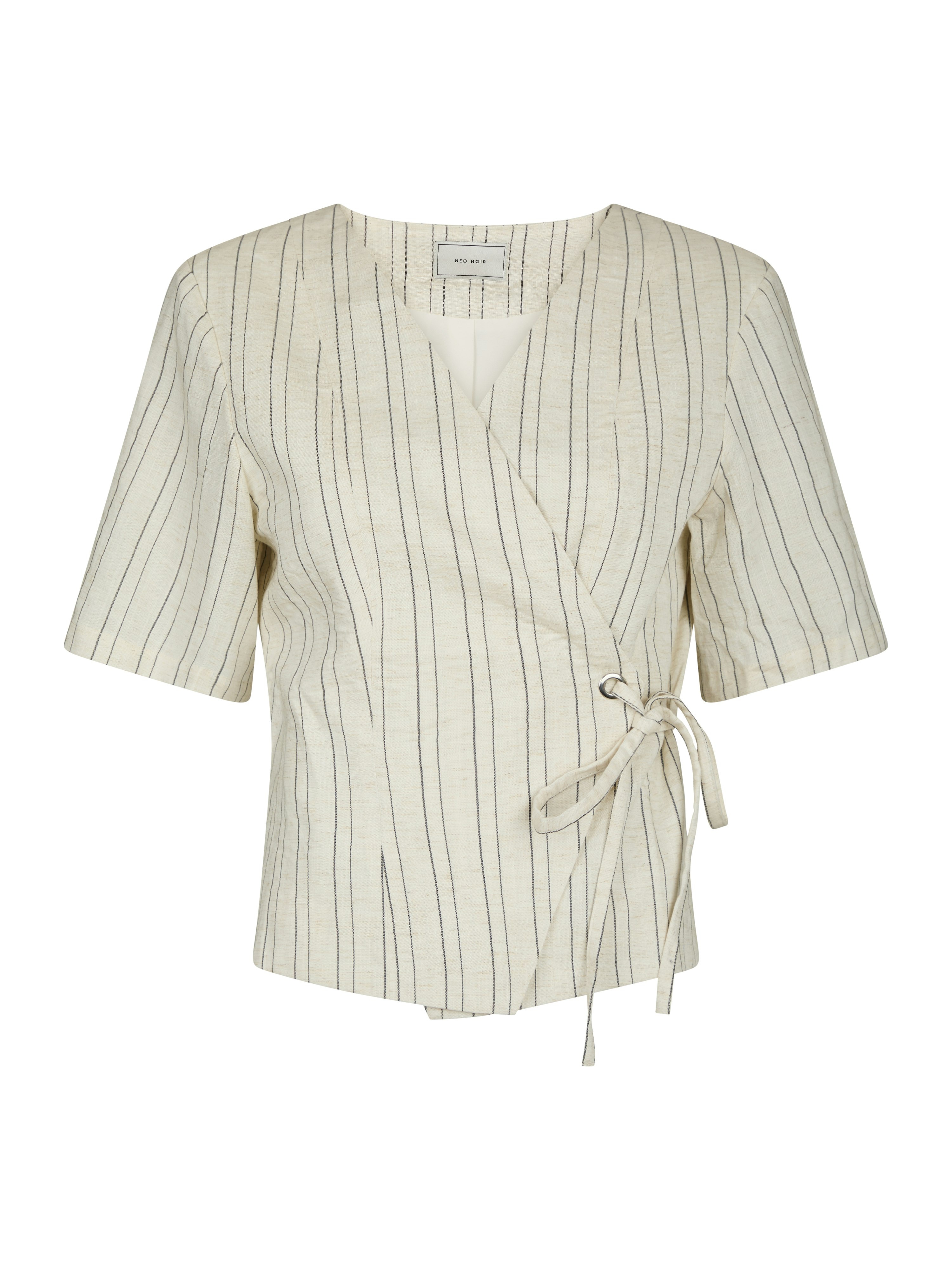 Simmo Stripe Eyelet Blouse