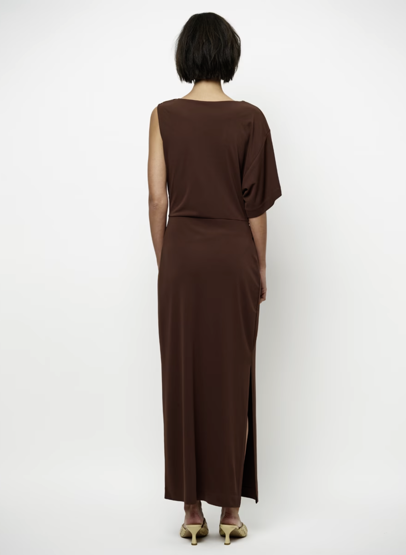 Aliki asymmetrical maxi dress