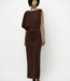 Aliki asymmetrical maxi dress