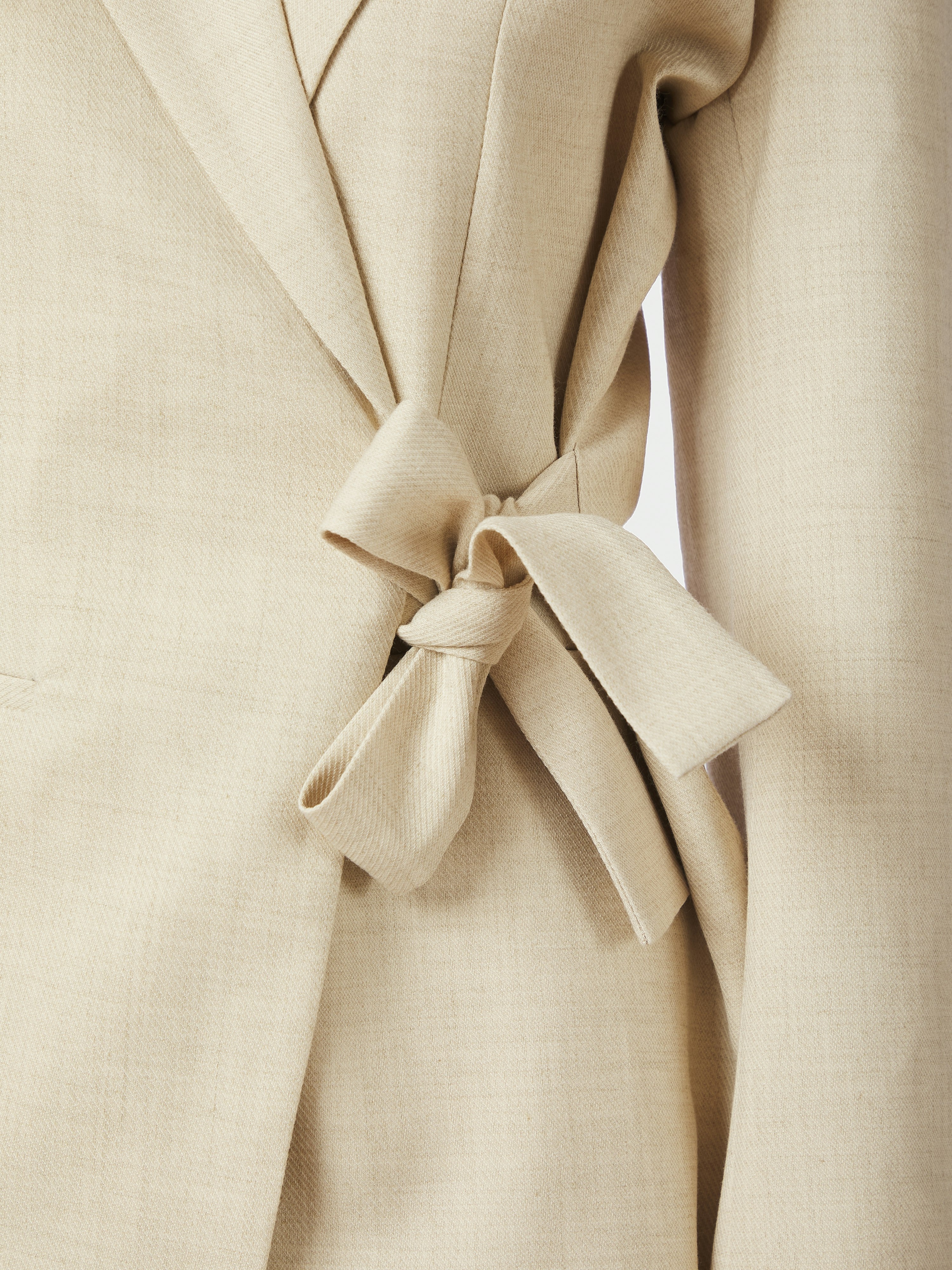 Carmia Melange Tie Blazer