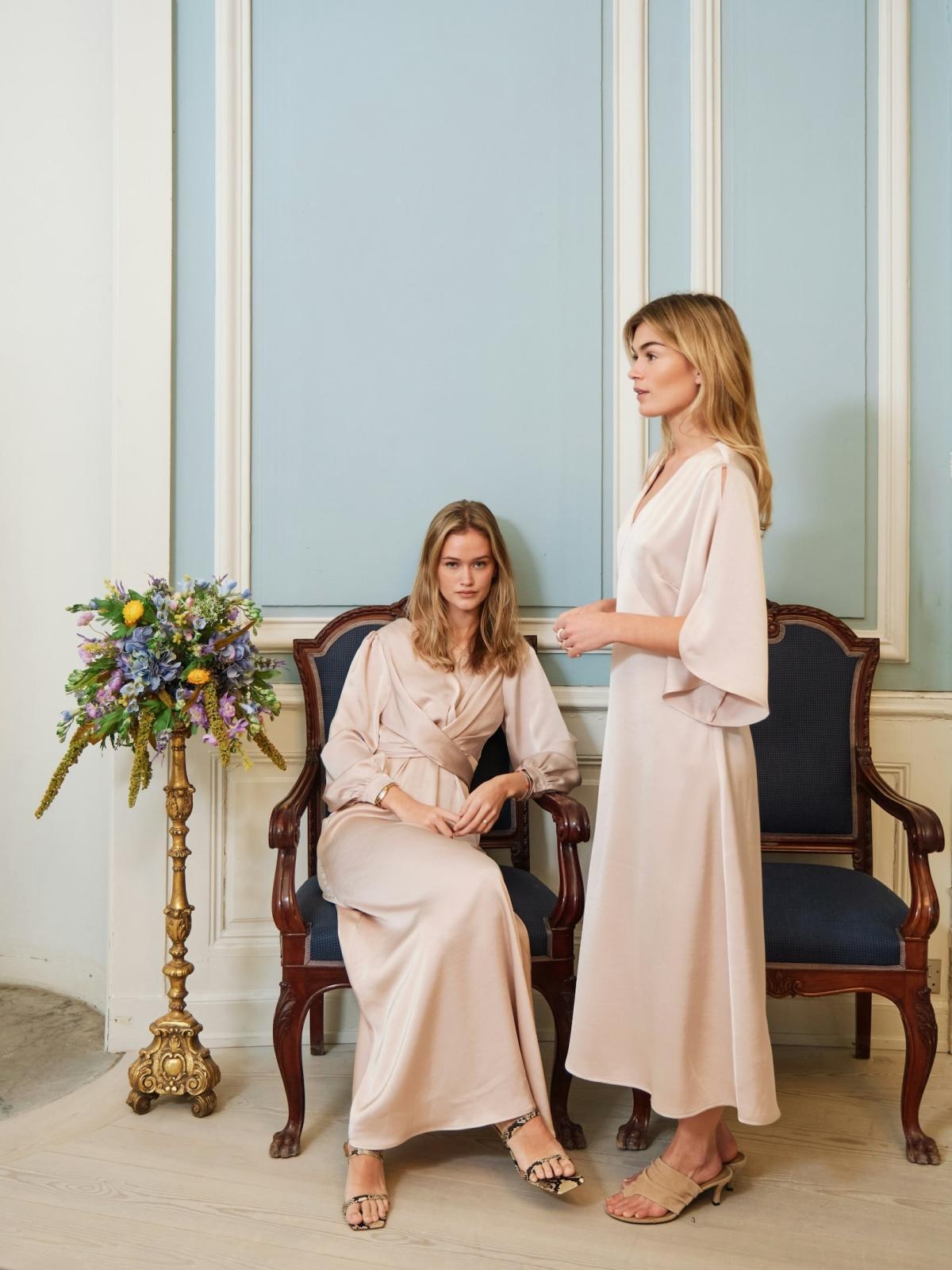 Remara Heavy Sateen Dress