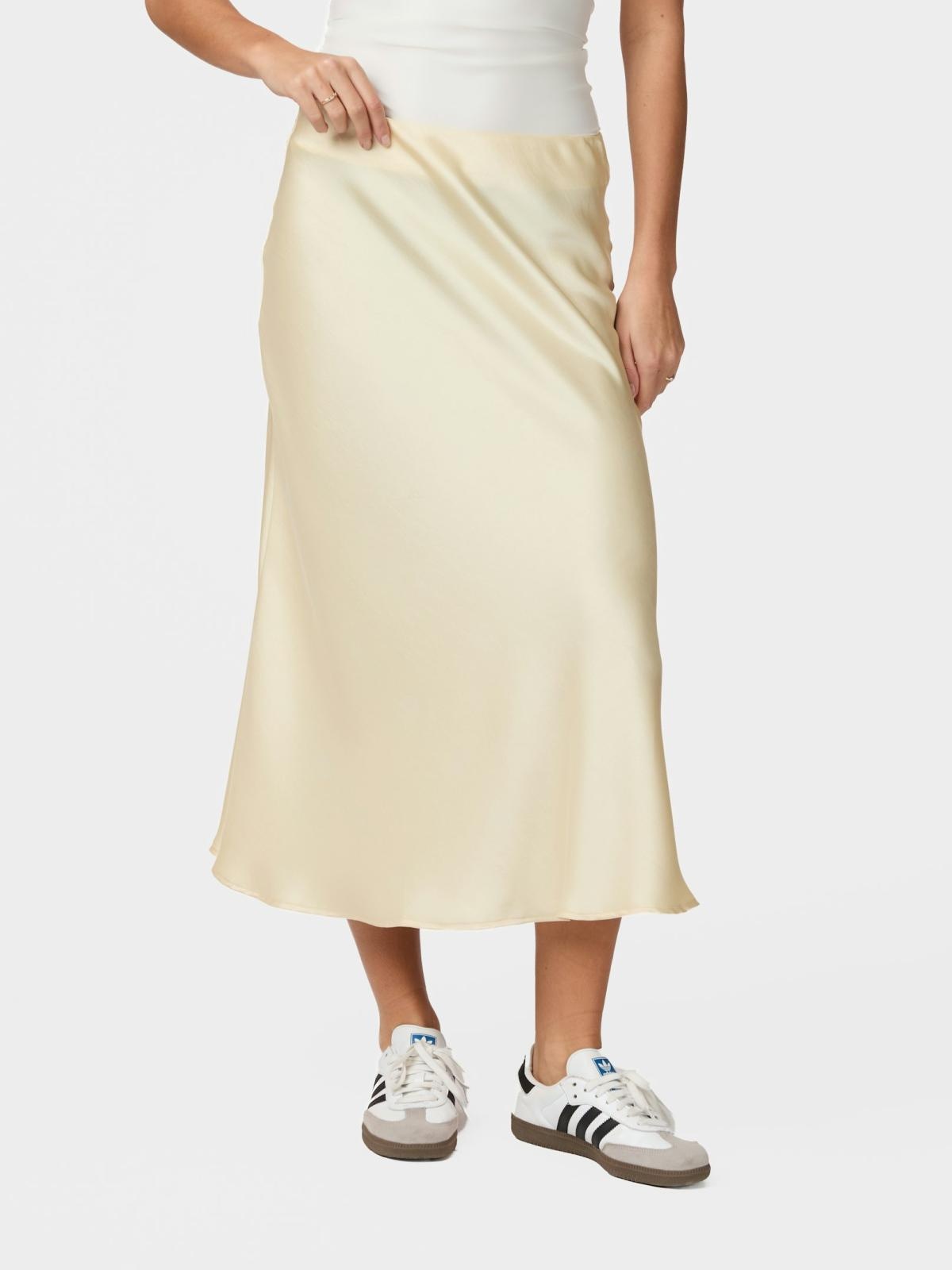 Bovary satin skirt