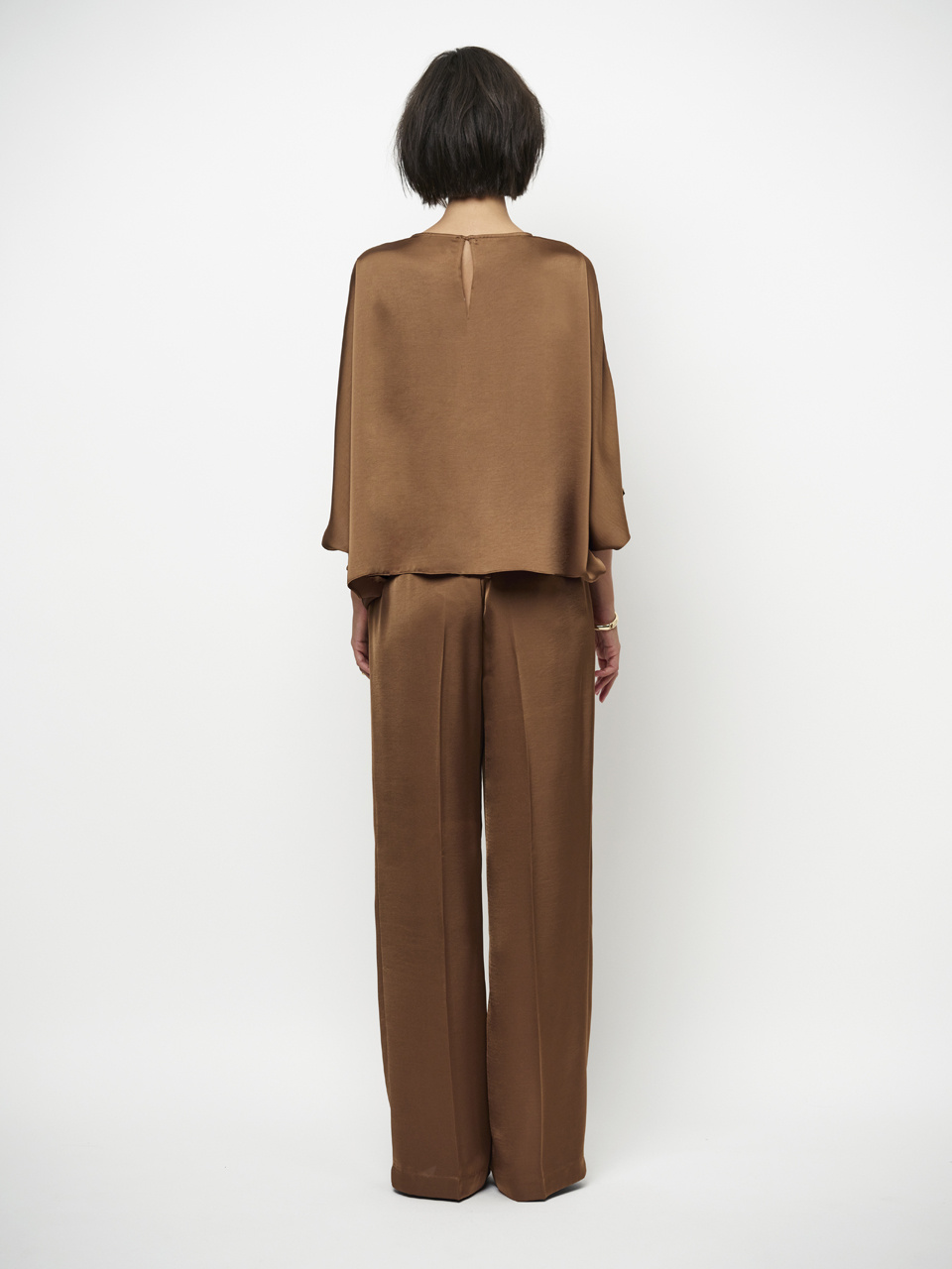 Jules satin smart pants