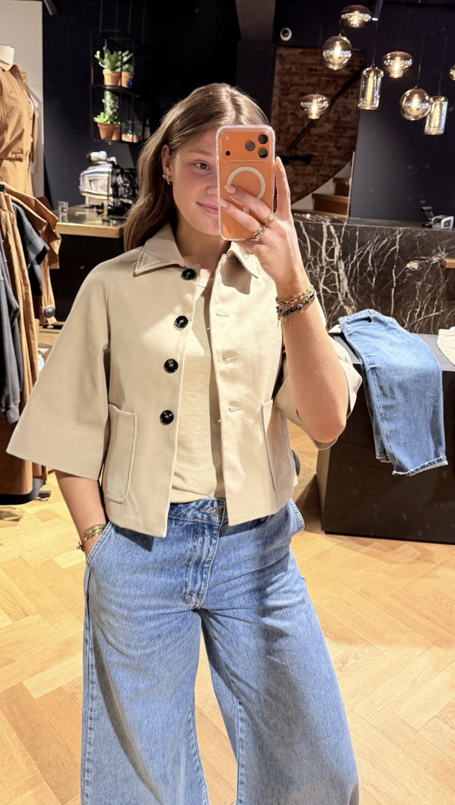 Rosemma Trench Mini Jacket