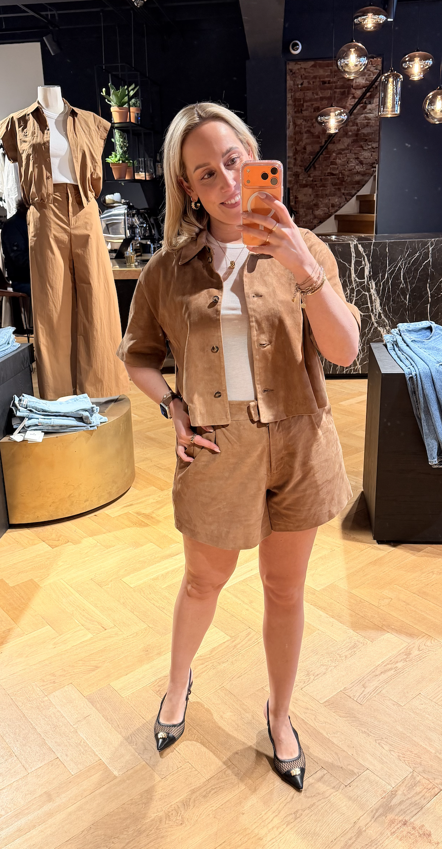 Eveline Goat Suede Jasje