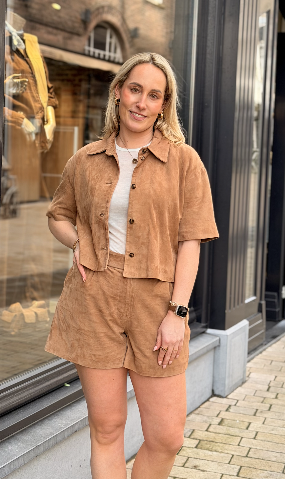 Eveline Goat Suede Jasje