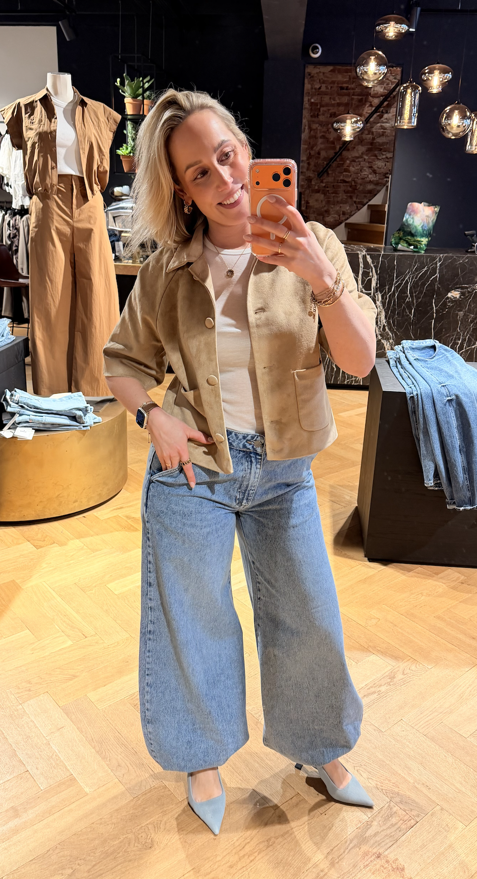 Denim Harem Tall Pant
