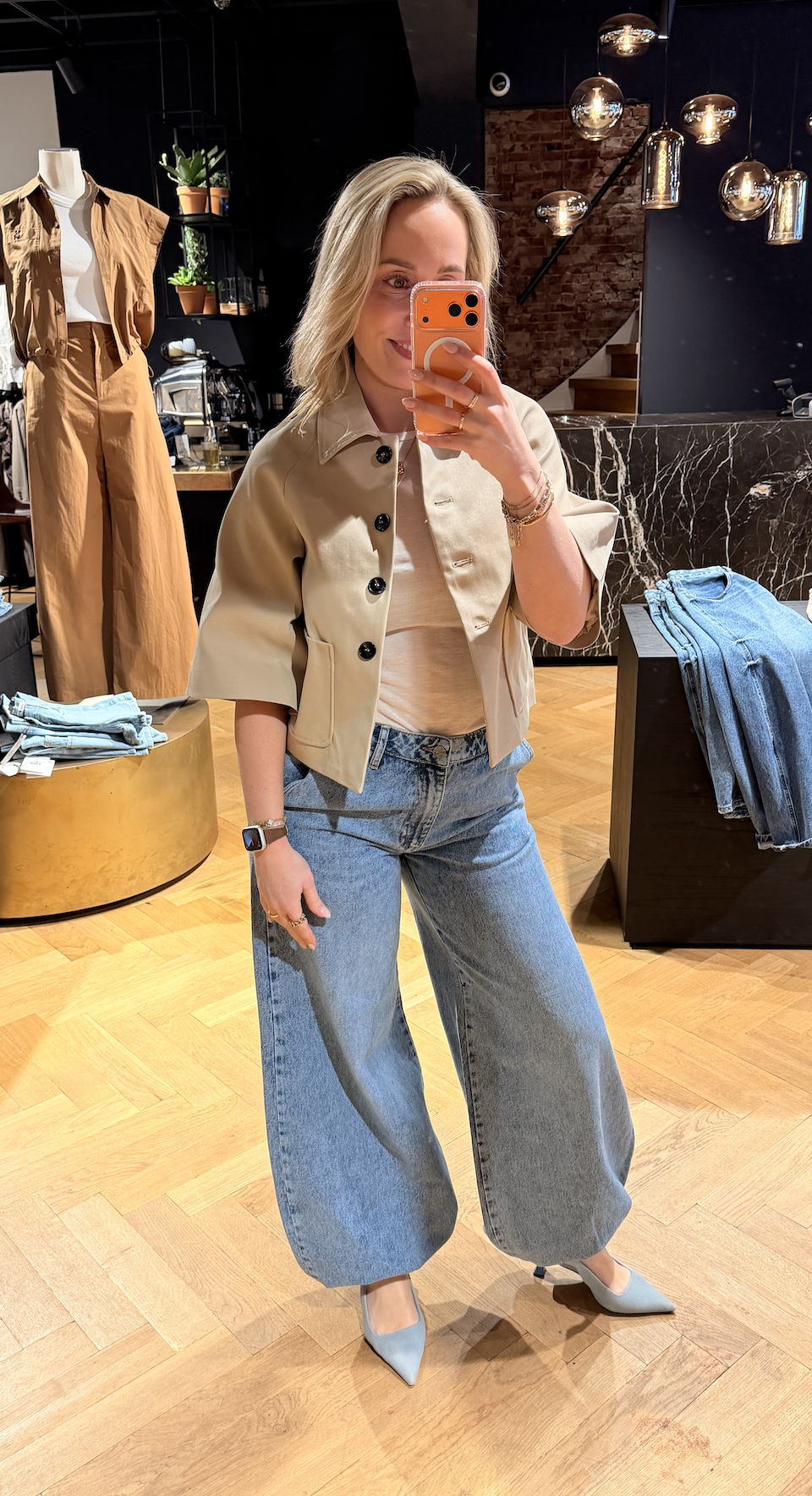 Rosemma Trench Mini Jacket