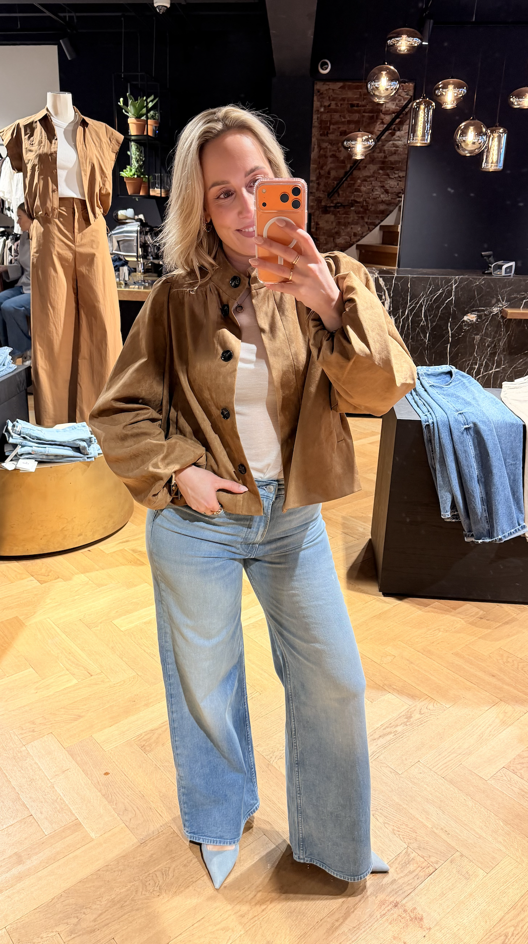 Tirsa Faux Suede Jacket