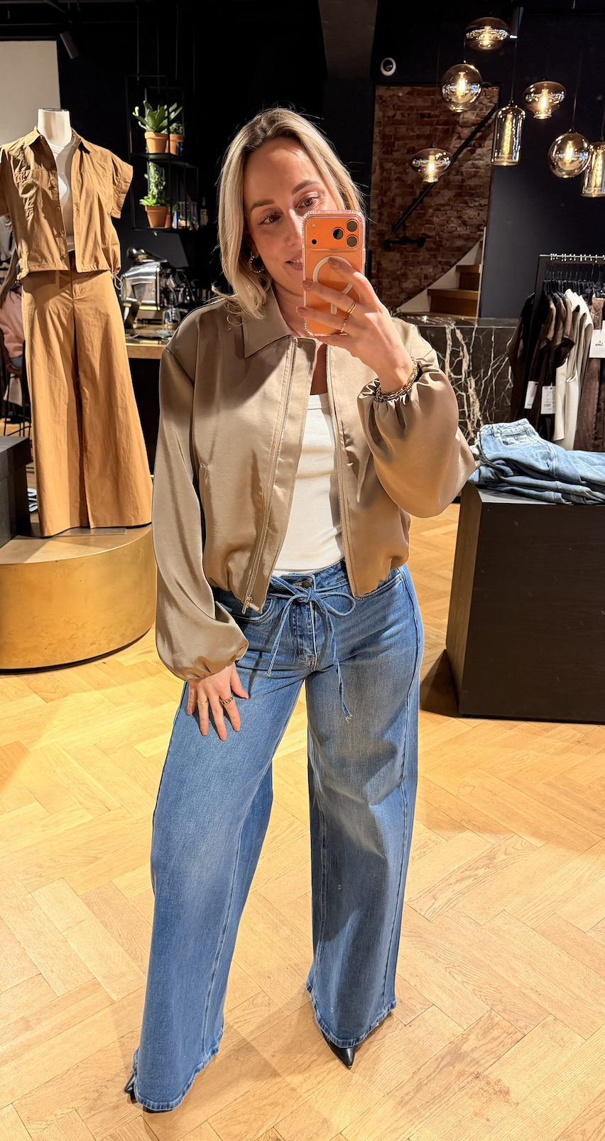 Denielle Heavy Sateen Jacket