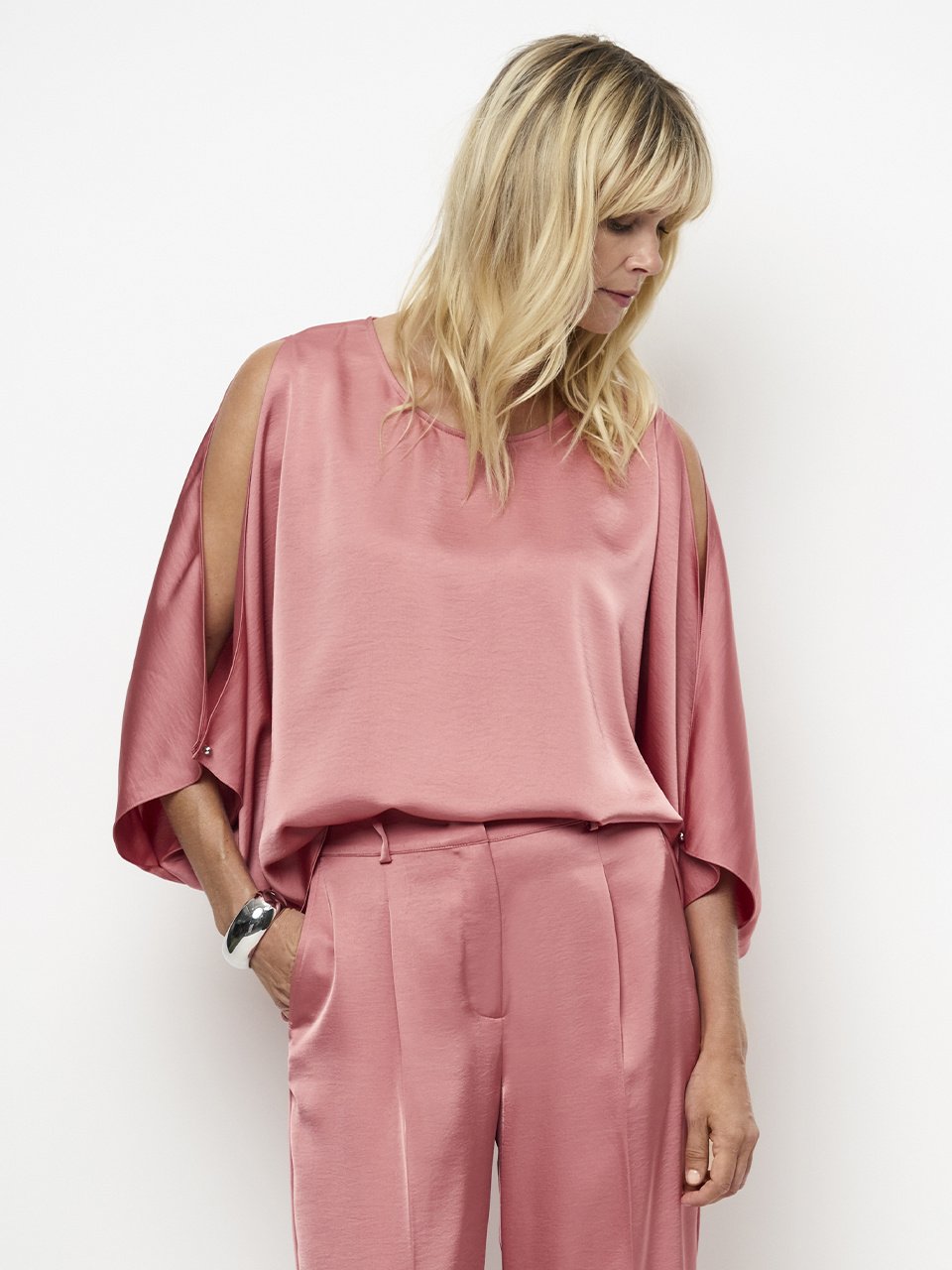 Dante 6 Risette flowing satin top