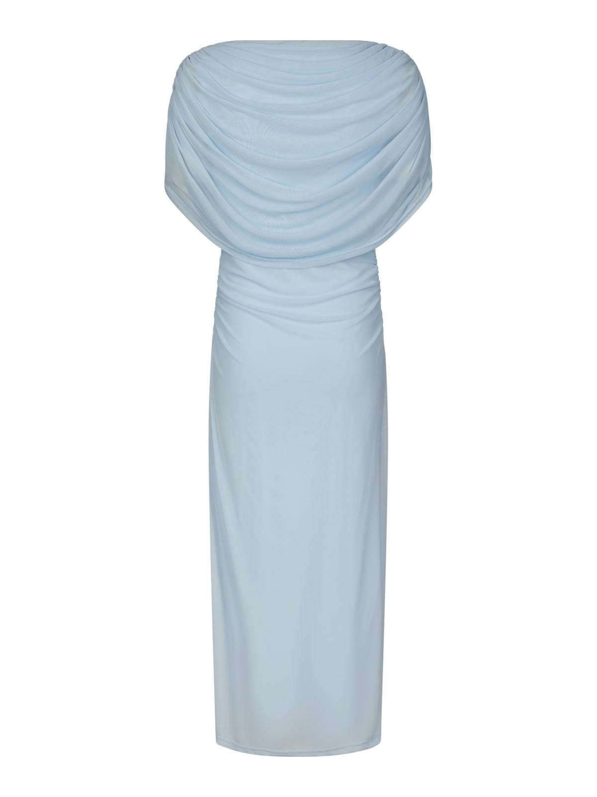 Tottuna Long Drapy Mesh Dress