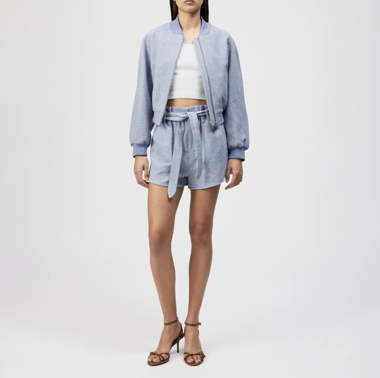 Dubious linnen-mix short