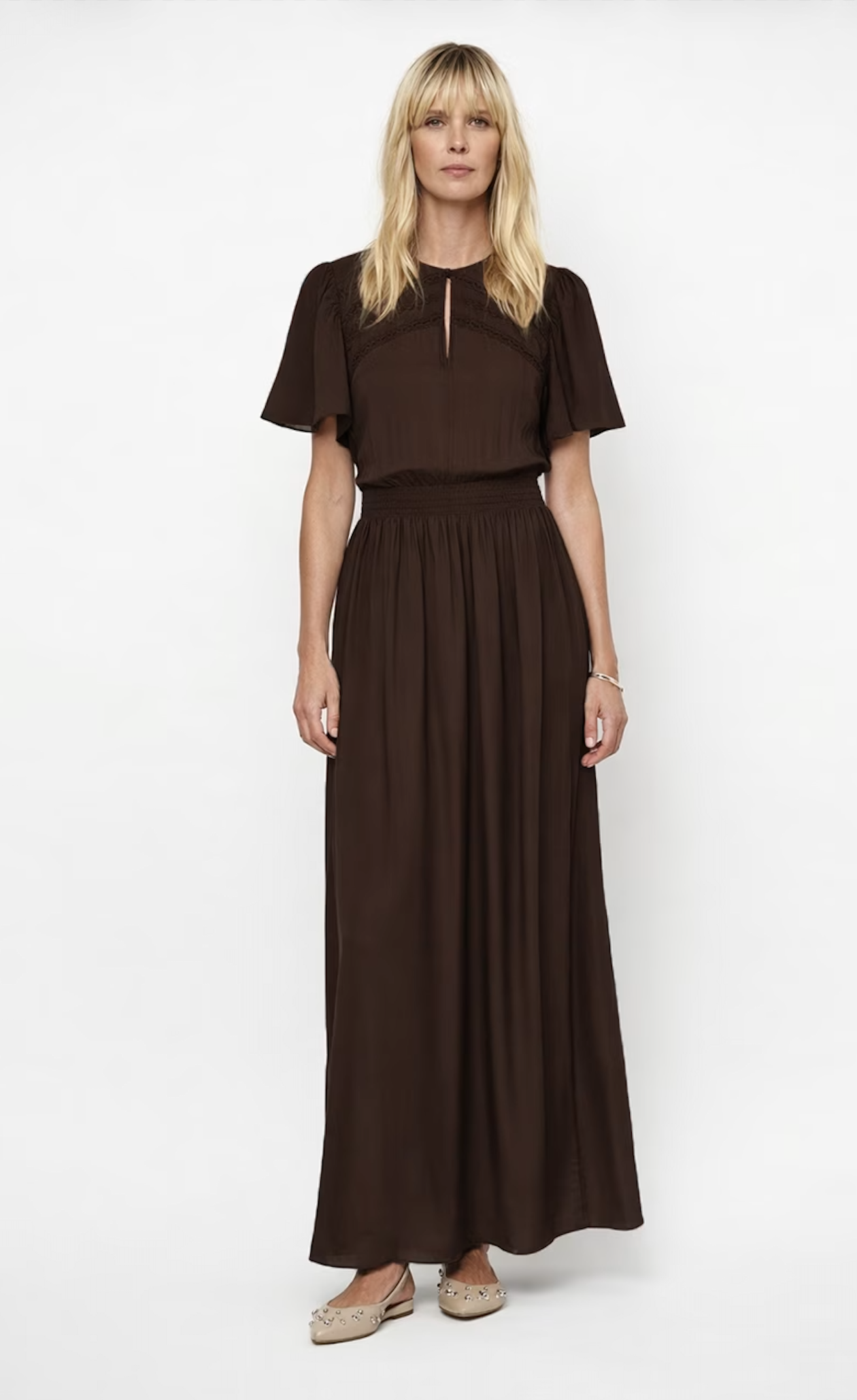 Geroux boho maxi dress