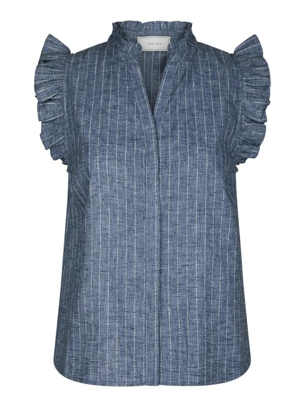 Siona Emb Stripe Top