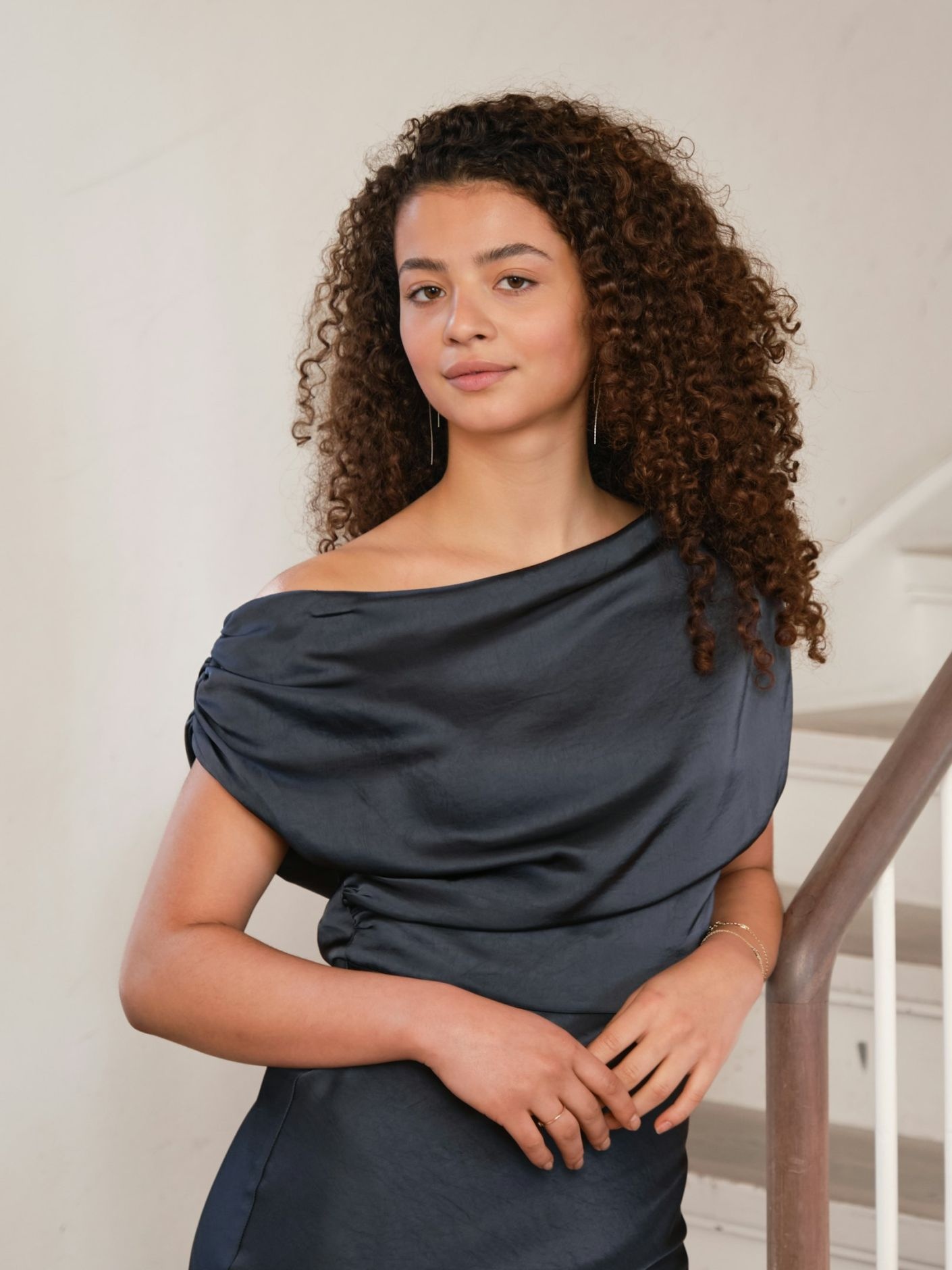 Lilith Heavy Sateen Dress