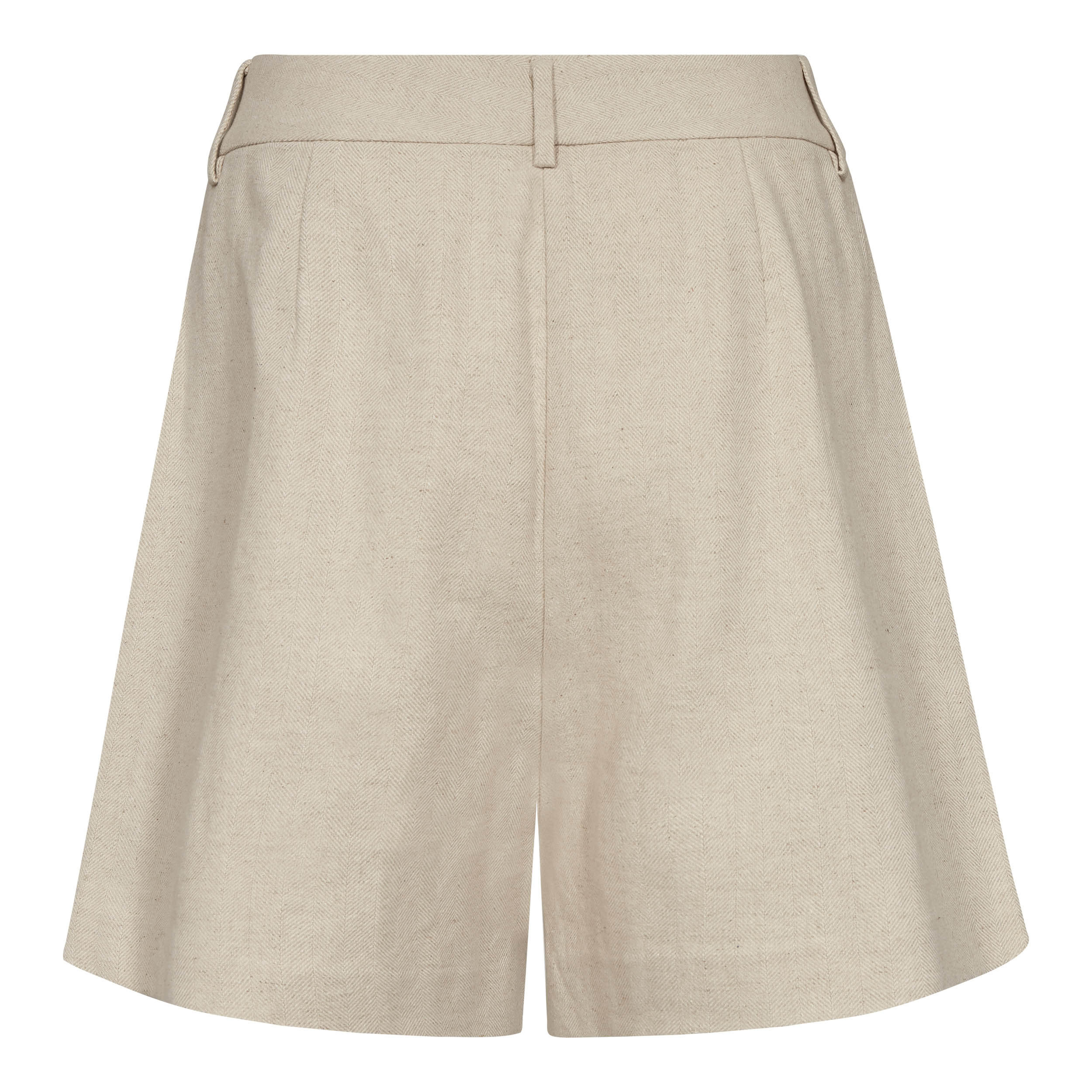 LeenaCC Linen Pleat Shorts