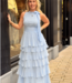 Marli Solid Chiffon Dress