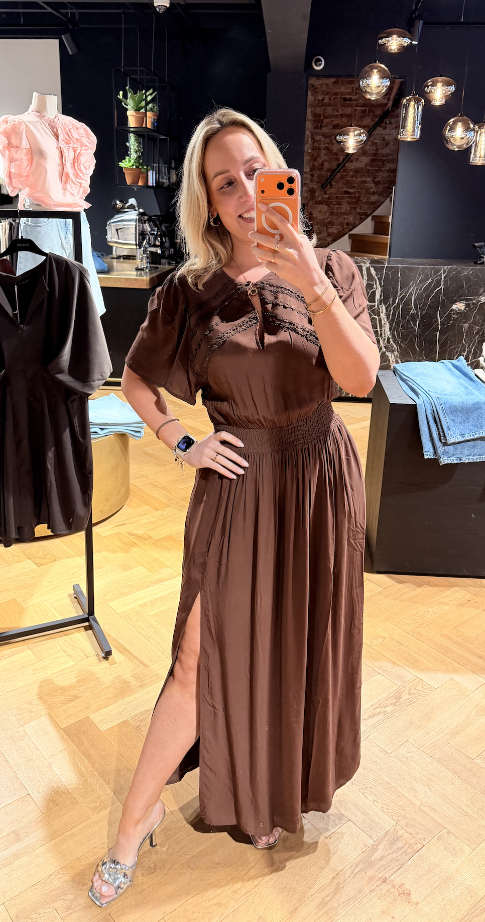 Geroux boho maxi dress