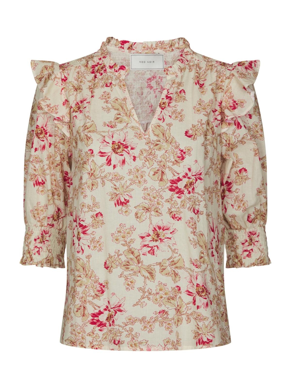 Davina Flower Rose Blouse