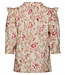 Davina Flower Rose Blouse