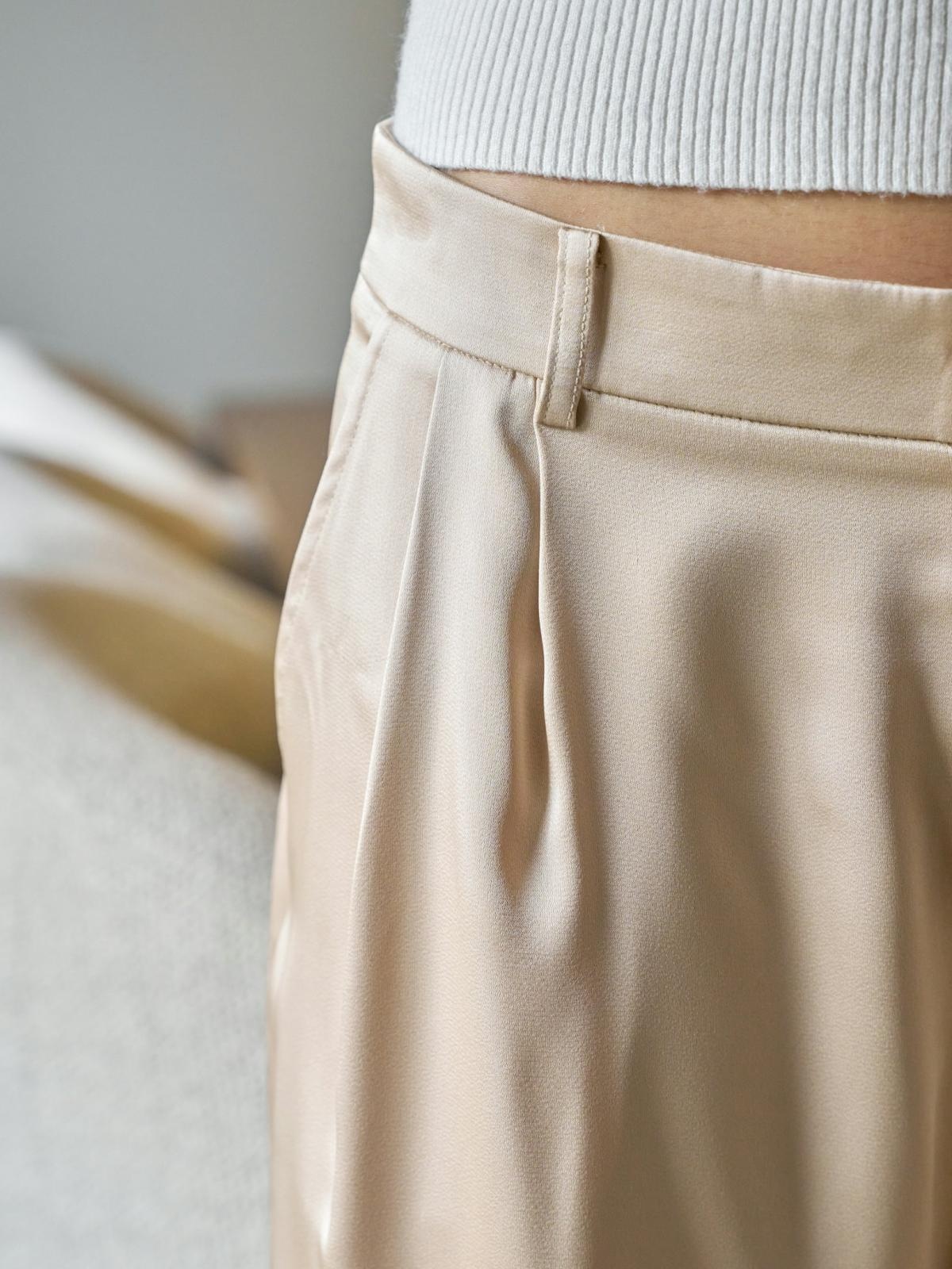 Fayla Drapy Satin Balloon Pants