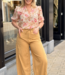 Davina Flower Rose Blouse