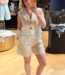 LeenaCC Linen Pleat Shorts