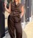 Fayla Drapy Satin Balloon Pants