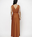Marcia satin maxi dress