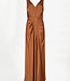 Marcia satin maxi dress