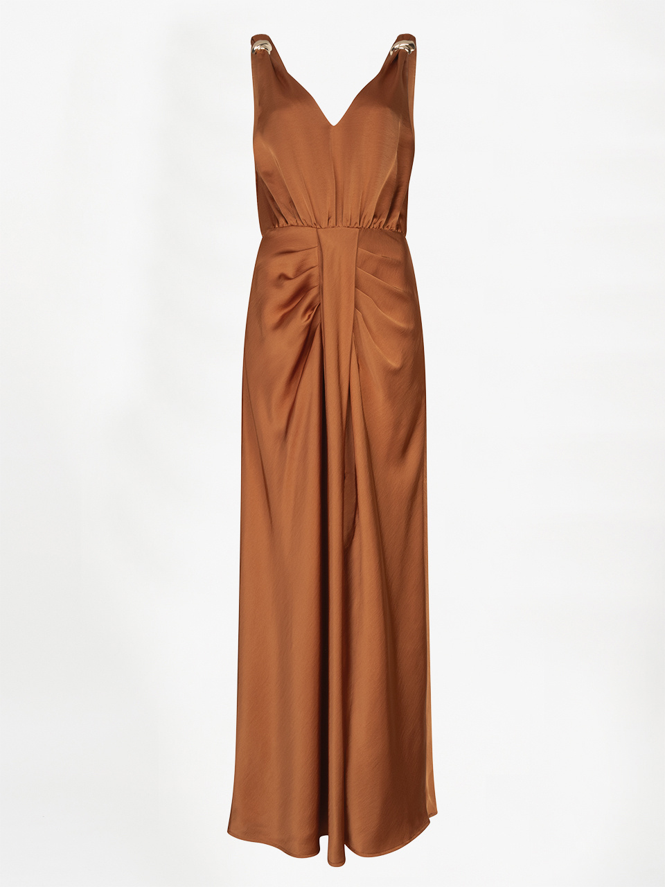 Marcia satin maxi dress