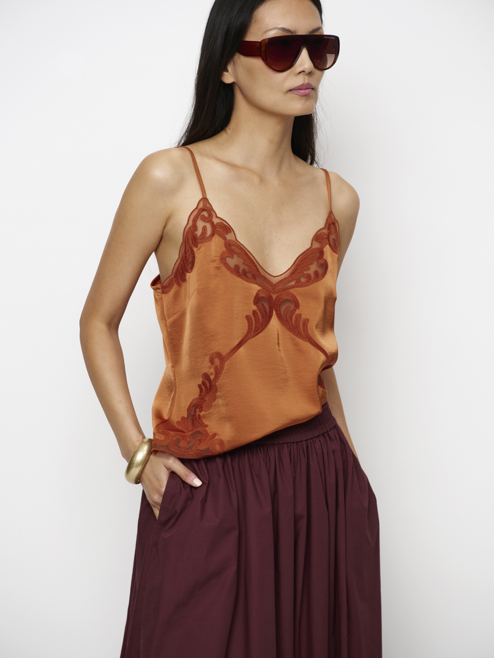 Ligne lace camisole top