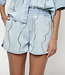 Nerida embellished denim shorts