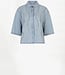 Zofia Embellished denim shirt