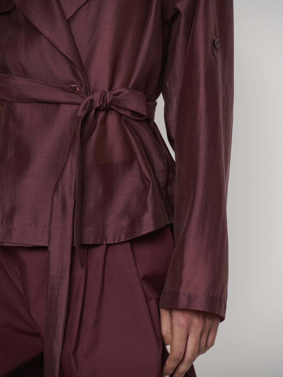 Svea short trench blazer