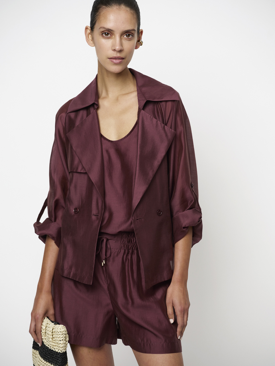 Svea short trench blazer