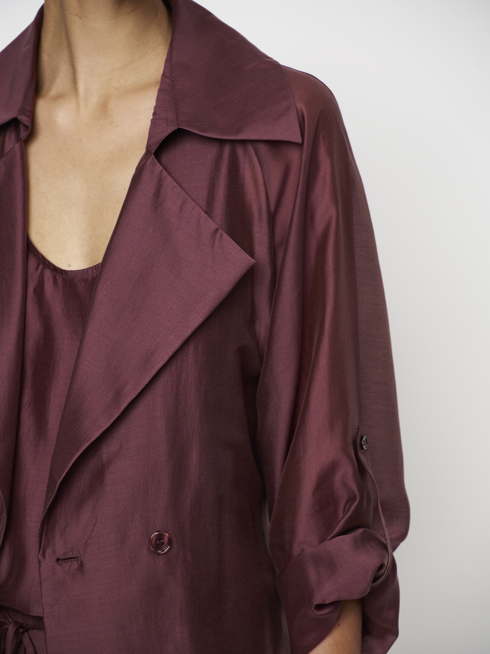 Svea short trench blazer