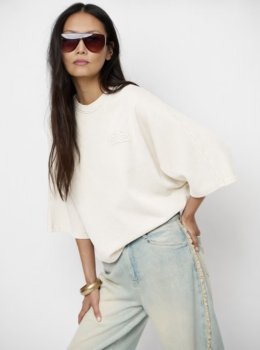 Dante 6 Devon washed batwing sweat