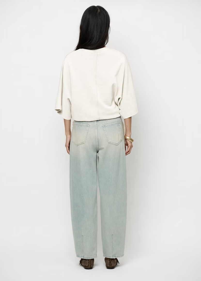 Devon washed batwing sweat