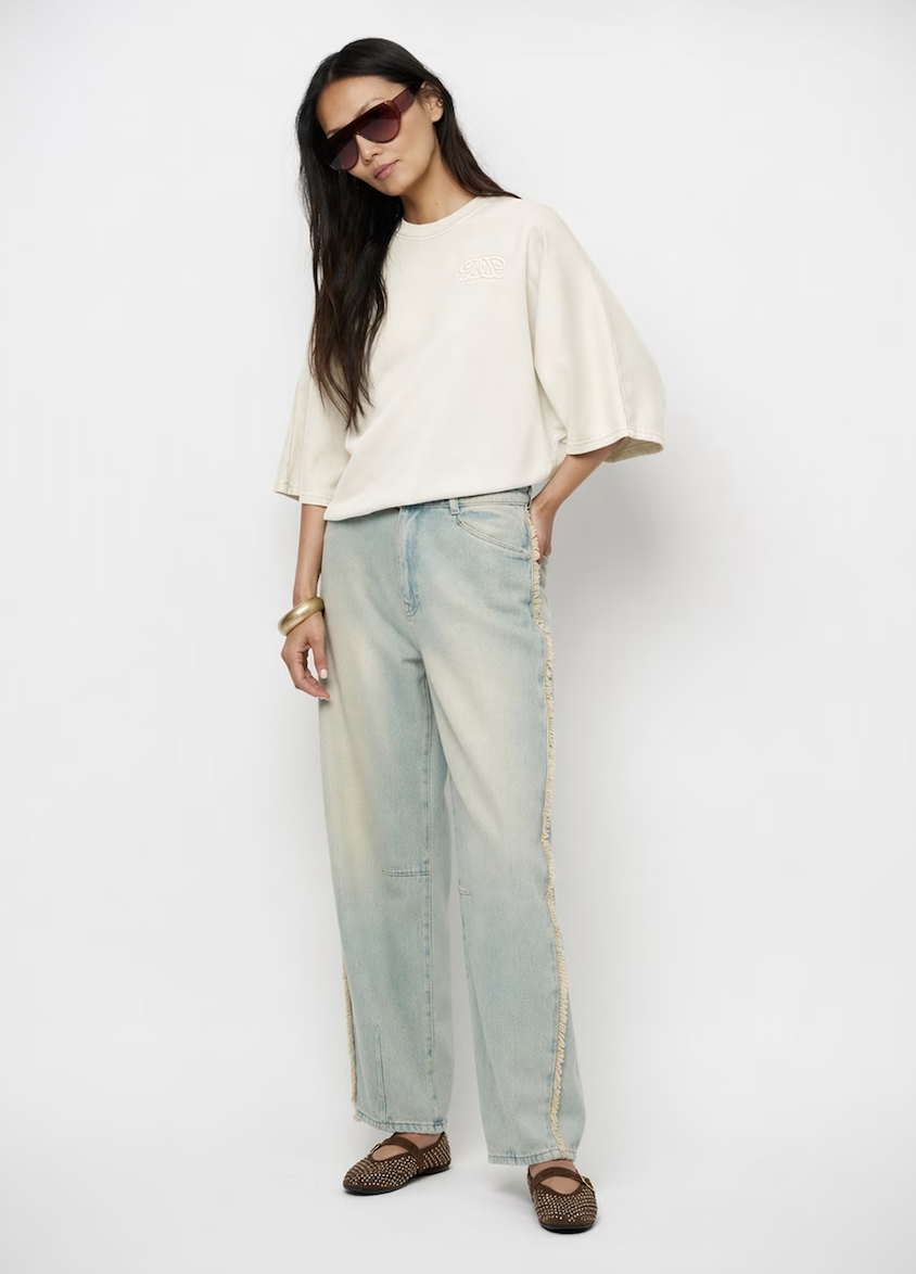 Devon washed batwing sweat