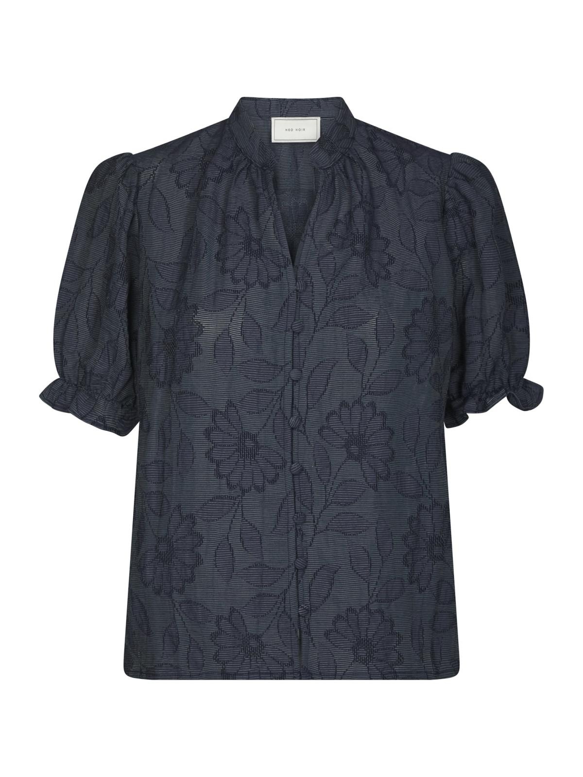 Zika Flower Stripe Blouse