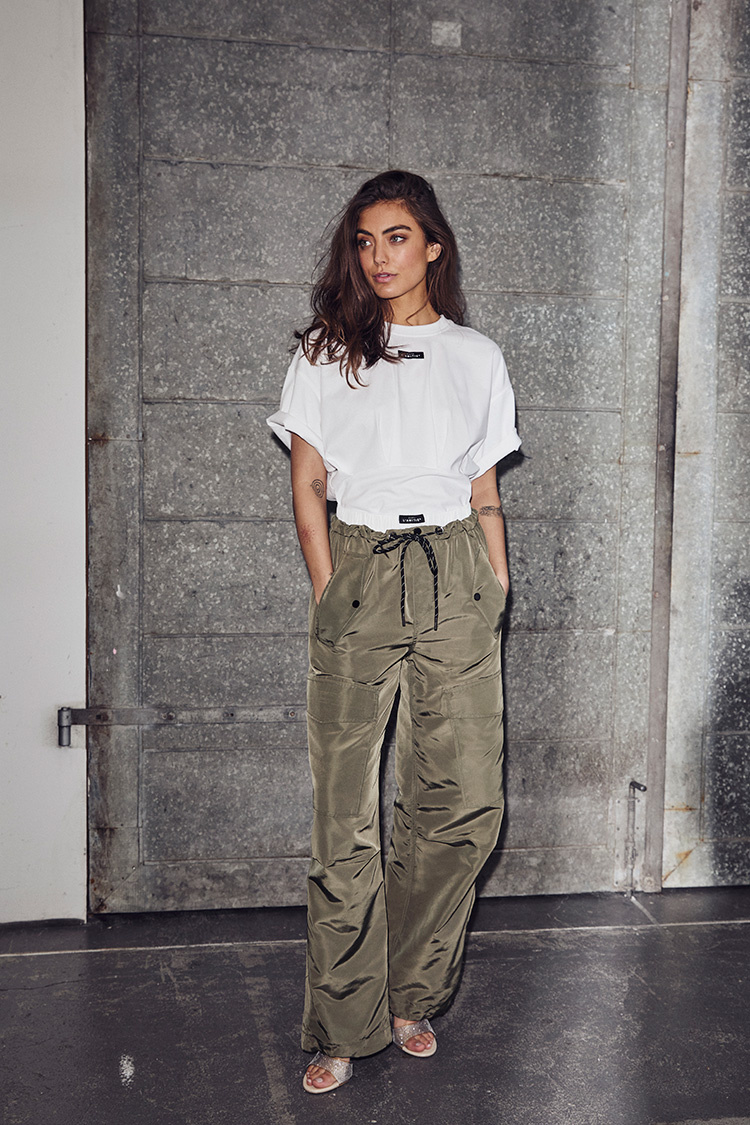 Haute L' Amitié Romie Pleat Tee