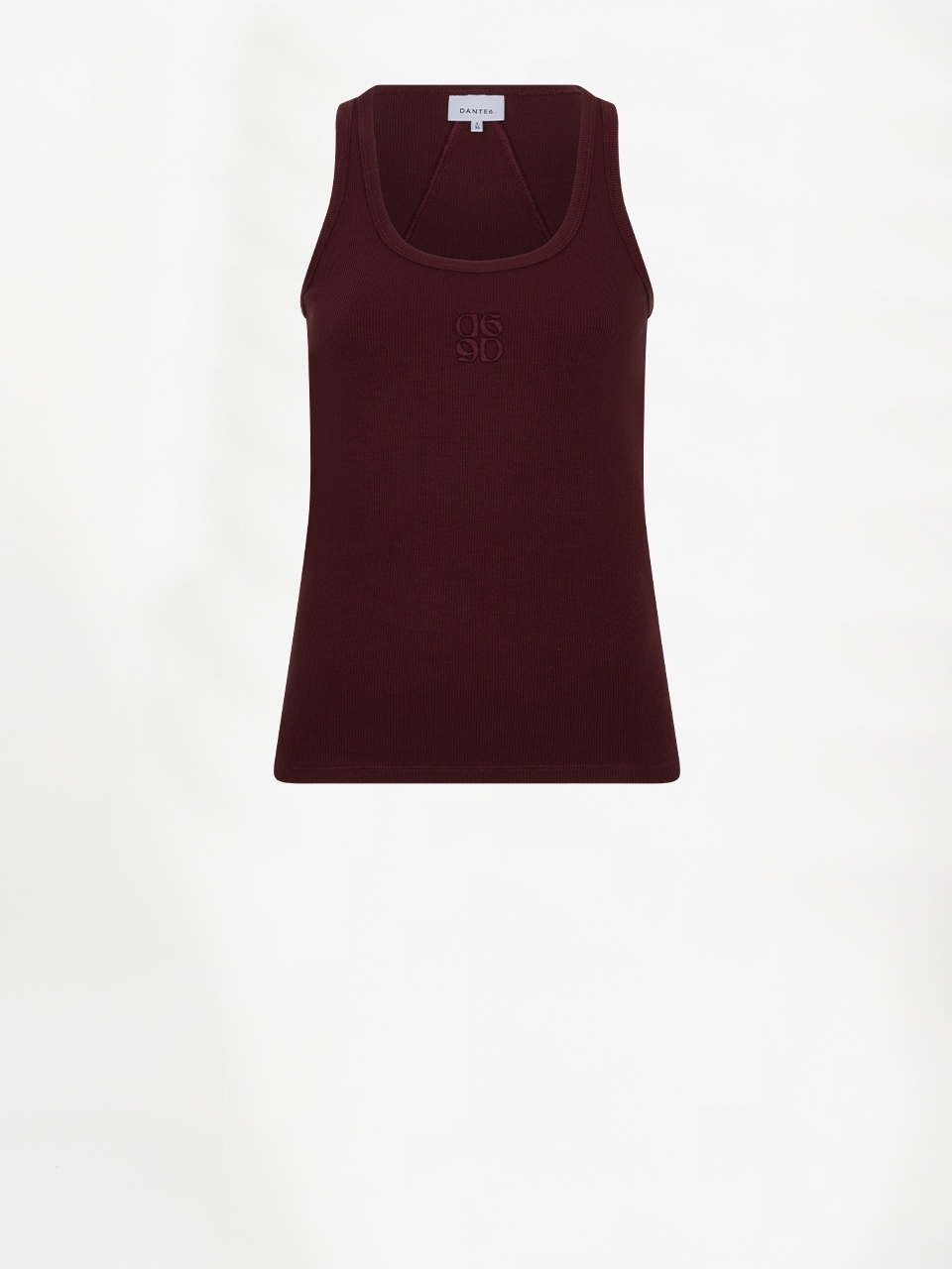 Zora scoopneck logo tanktop